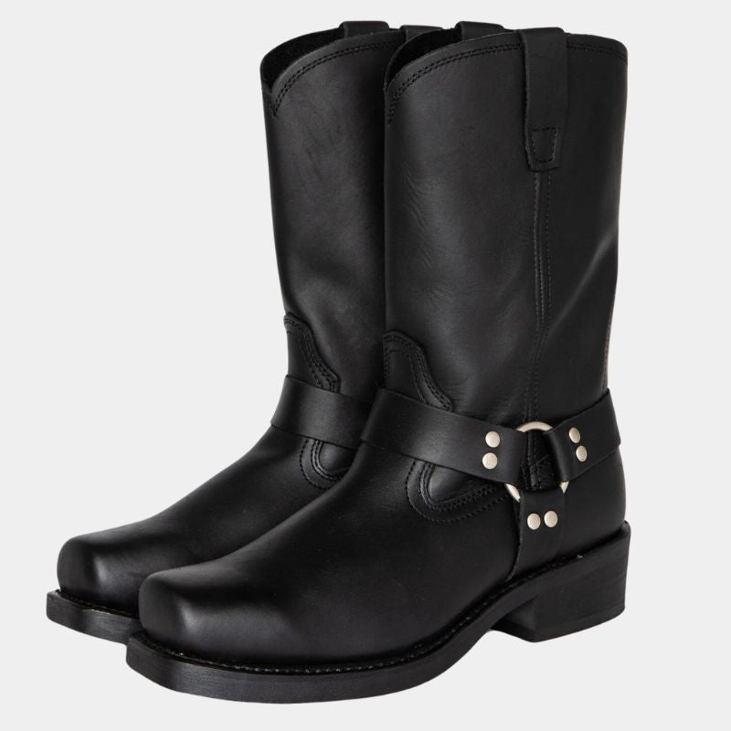Leren cowboylaarzen - duurzame vintage stijl damesfootwear - Bakkermode.nl