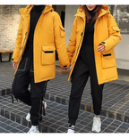 2-delige winterparka set - geïsoleerde jas met capuchon voor dames