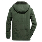 Parka jack - robuuste fleece-gevoerde buitenjas voor mannen