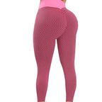 Dames hoge taille yoga leggings - ademende stretch fitnessbroeken