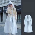 Waterdichte regenjas - lange dames regenjacket