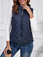 Gequilte gilet - stijlvolle mouwloze damesvest