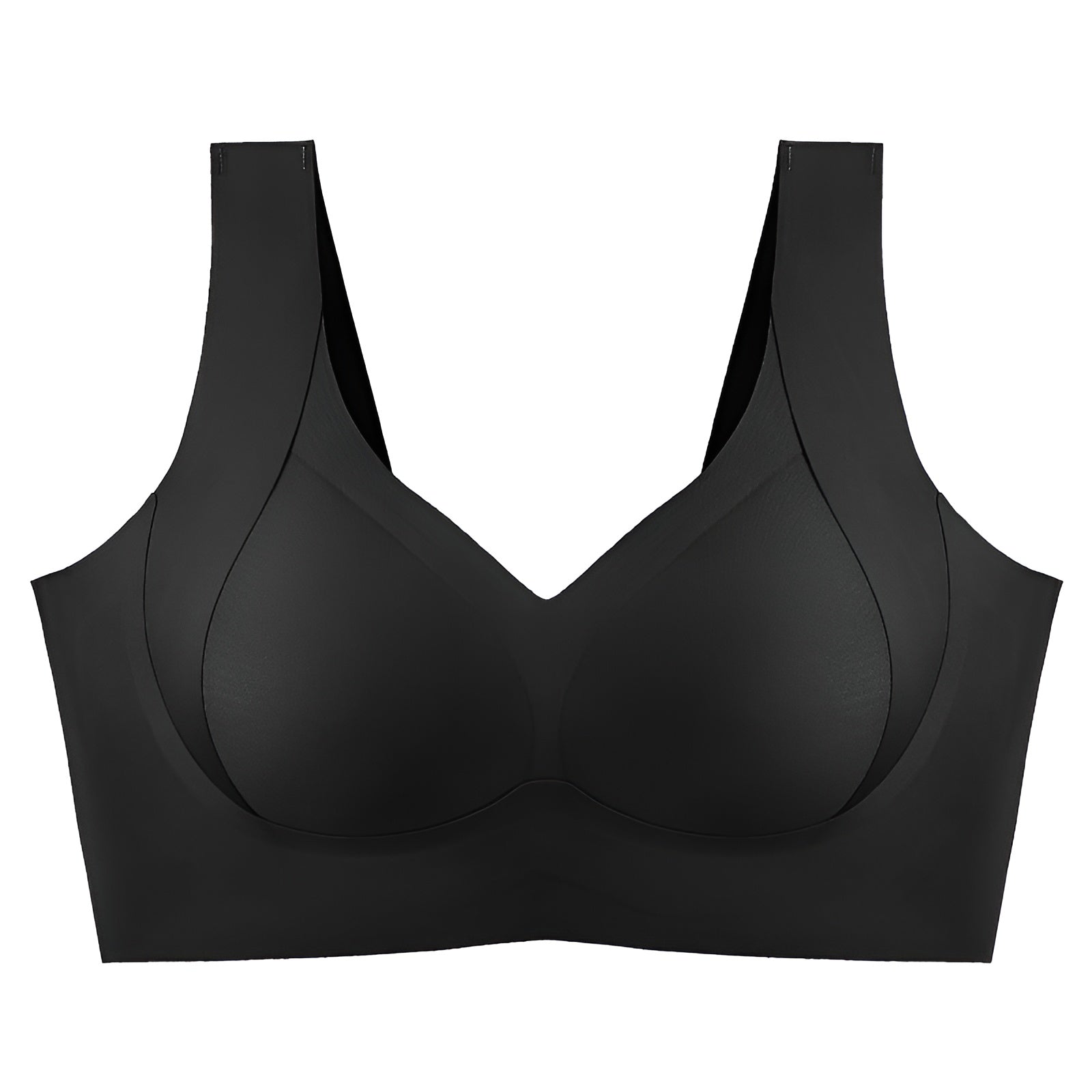 Ondersteunende dames draadloze bh met verstelbare banden - Bakkermode.nl