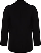 Blazer met bloemenvoering en relaxte pasvorm - Bakkermode.nl