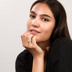 Eternity ring - rhodium-plated zilveren damesring met zirconia