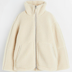 Fleece zip-up jacket - gezellige oversized fleece jas voor vrouwen
