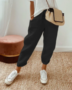 Casual joggers - relaxte fit damesbroeken