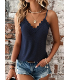 Dames cami top met kant - een verfijnd zomerelement