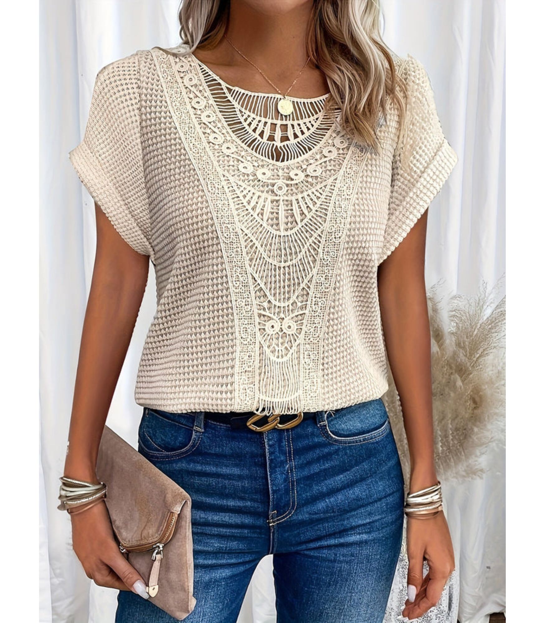 Dames haaktop - verfijnd design voor casual elegantie