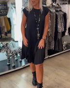 Gevlochten jurk - elegante casual damesoutfit