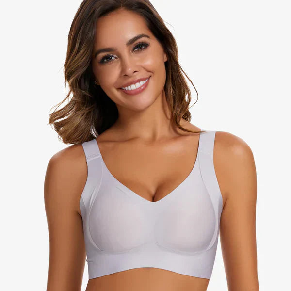 Ondersteunende dames draadloze bh met verstelbare banden - Bakkermode.nl