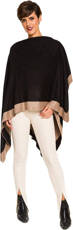 Reversible sjaal - elegante twee-kleurige dameswrap - Bakkermode.nl