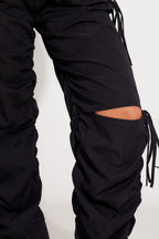 Dames cargo broek - veelzijdige utility broek in grijs voor casual stijl