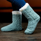 Fuzzy slippersokken - warm en uitnodigend dames schoeisel