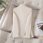 Dames tailored blazer - elegante slim fit jas voor professionele stijl