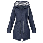 Waterdichte dames regenjas - trendy buitenjack