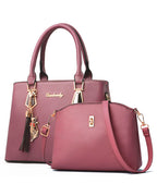 2-delige dames handtassenset - elegante tote en crossbody tas voor casual en zakelijke look