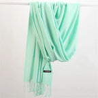 Cashmere sjaal - luxe zachte dameswrap - Bakkermode.nl