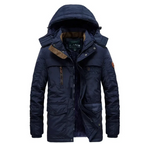 Parka jack - robuuste fleece-gevoerde buitenjas voor mannen