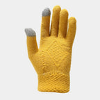 3-delige gebreide accessoireset - stijlvolle dames muts, sjaal en handschoenen - Bakkermode.nl