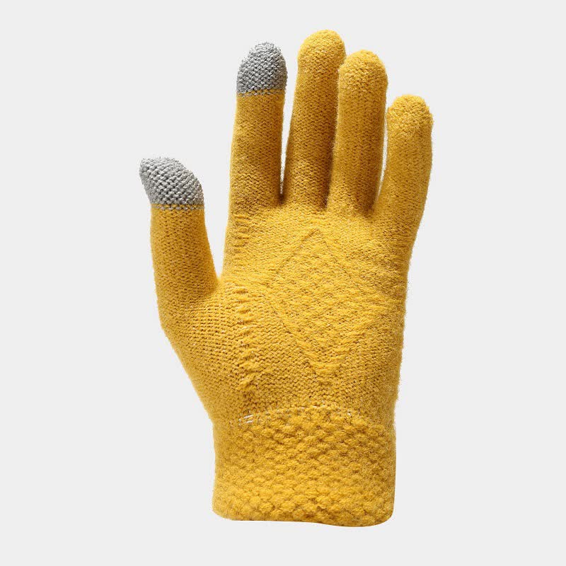 3-delige gebreide accessoireset - stijlvolle dames muts, sjaal en handschoenen - Bakkermode.nl