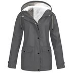 Waterdichte fleece-gevoerde jas - functionele damesouterwear