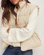 Gevoerde gilet - stijlvolle mouwloze damesvest