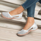Dames slip-on flats voor dagelijks gebruik - stijlvolle orthopedische schoenen voor casual uitstapjes