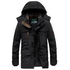 Parka jack - robuuste fleece-gevoerde buitenjas voor mannen