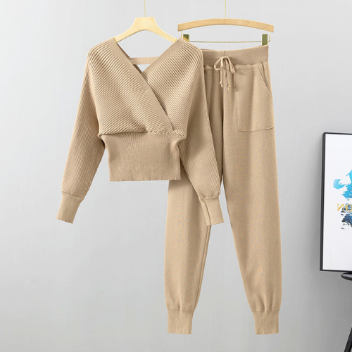 2-delige cross-body set - stijlvolle dames loungewear set - Bakkermode.nl