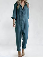 Dames lichte jumpsuit - trendy outfit voor elke gelegenheid