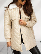 Gewatteerde winterjas voor dames - chic en comfortabel - Bakkermode.nl