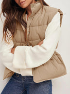 Gevoerde gilet - stijlvolle mouwloze damesvest