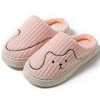 Warme pantoffels - dames huis slippers met schattig dierenmotief en zachte voering - Bakkermode.nl