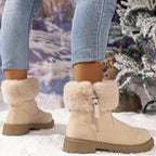 Dames enkellaarsjes - warme en gezellige winterfootwear