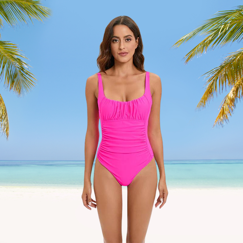 Dames éénstuk badmode - elegante strandoutfit voor ontspannen bij het zwembad
