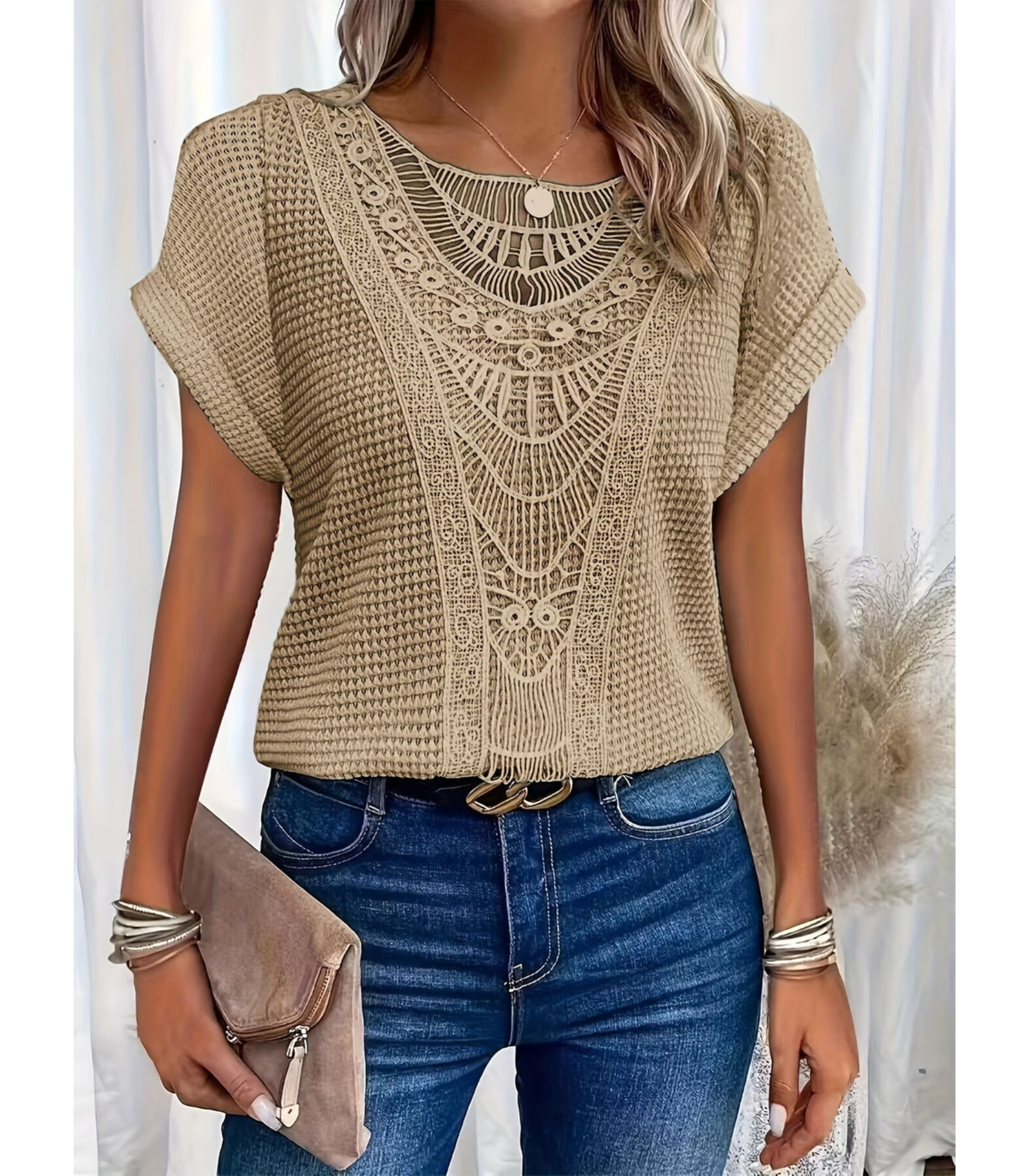 Dames haaktop - verfijnd design voor casual elegantie