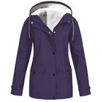 Waterdichte fleece-gevoerde jas - functionele damesouterwear