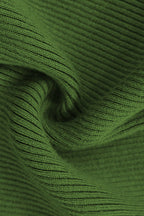 Geribbelde gebreide jurk - stijlvolle damesjurk met knoop-kraag - Bakkermode.nl