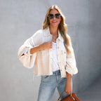 Dames oversized jacket - veelzijdige en stijlvolle buitenjas