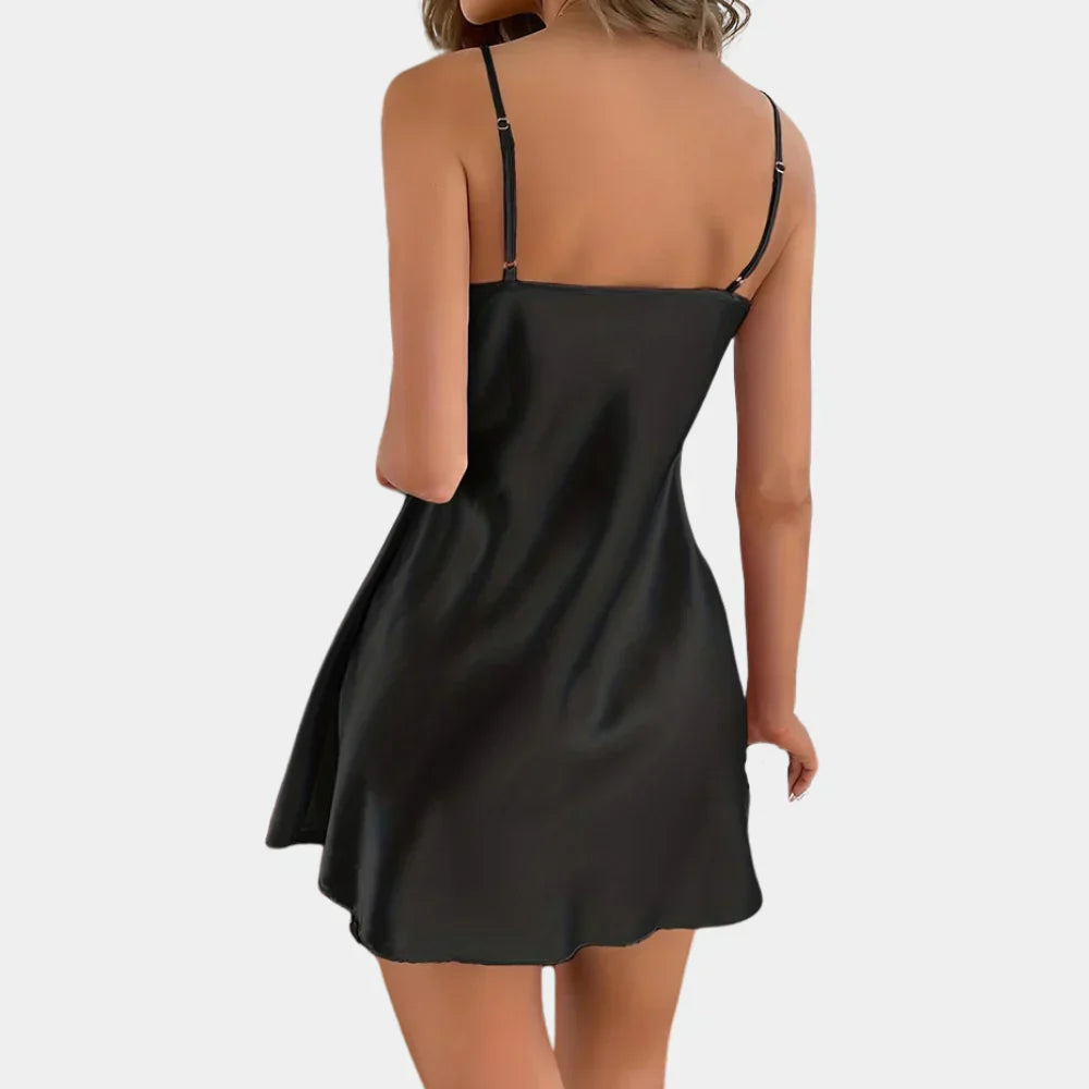 Dames satijnen nachthemd - comfortabele en elegante loungewear voor een stijlvolle nachtrust