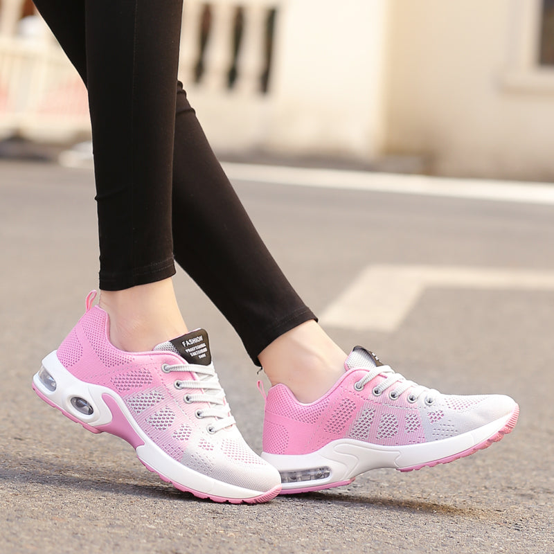 Dames lichte hardloopschoenen - ademende sport trainers