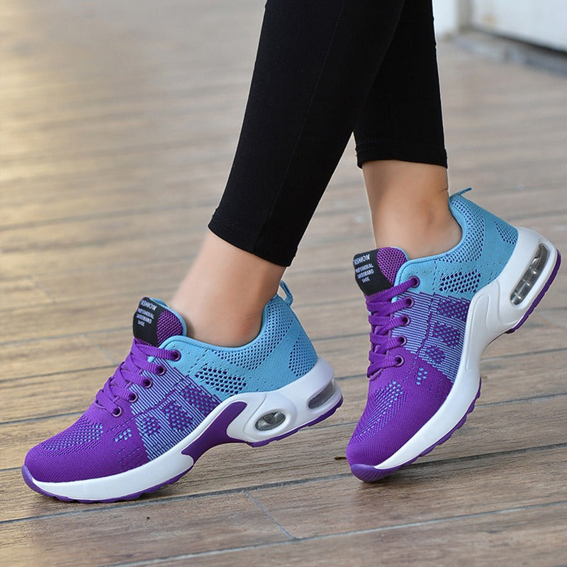 Dames lichte hardloopschoenen - ademende sport trainers