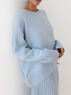 Gebreide trui - gezellige oversized knit top voor dames