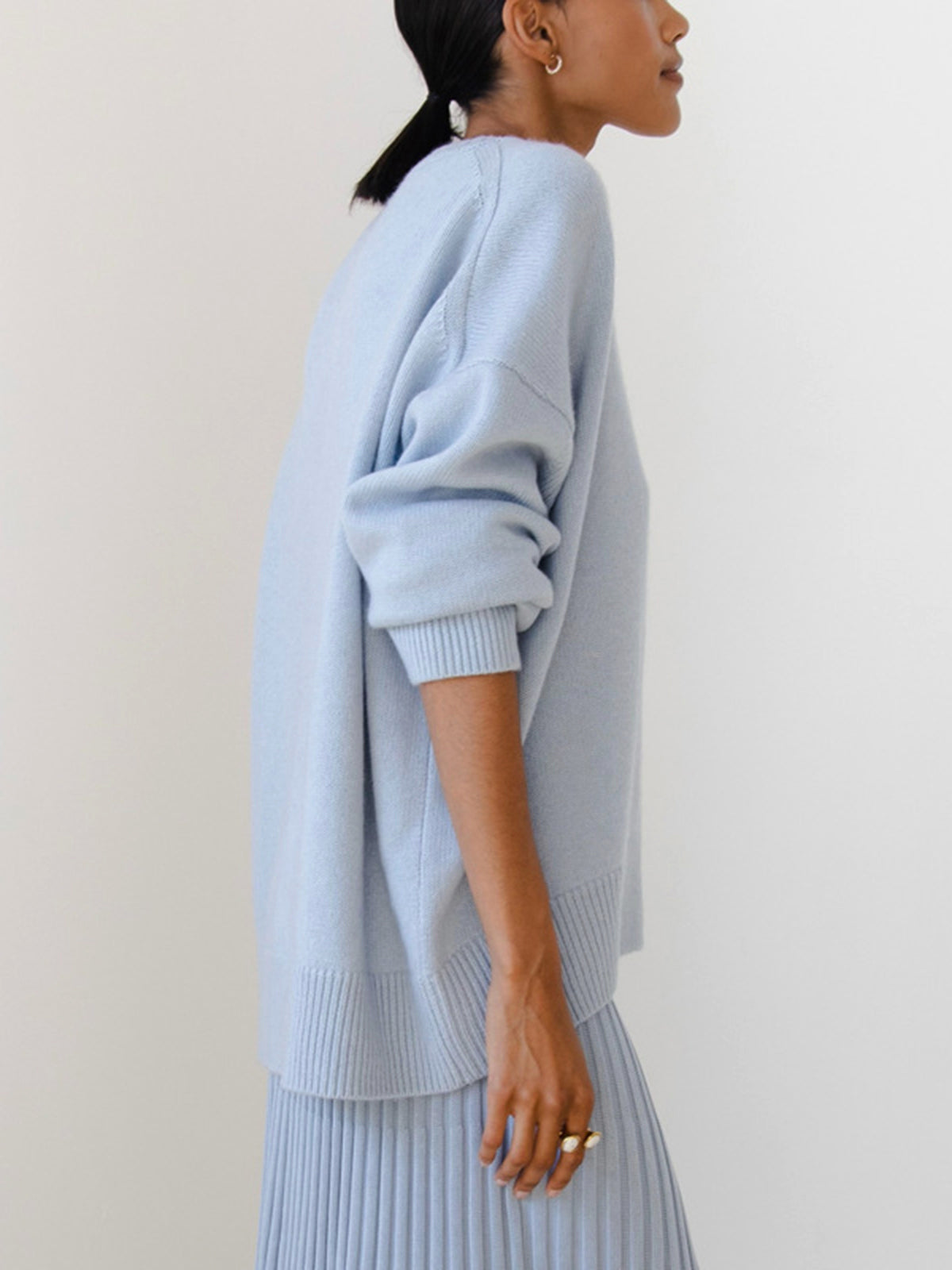 Gebreide trui - gezellige oversized knit top voor dames