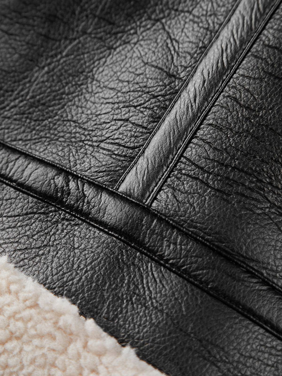 Trendy biker fleece gevoerde faux leren jas - warme damesjas met stoere look - Bakkermode.nl