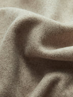 Oversized button-down jas dames - korte beige jas met moderne pasvorm - Bakkermode.nl