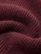 Oversized mock neck trui - losse damestrui met comfortabele pasvorm - Bakkermode.nl