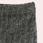 Hoge taille flare broeken - trendy grijze damesleggings