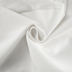 Dames hoge taille wijde pijpen broek - gezellige katoenmix wit casual chic